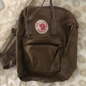 Green Fjallraven Backpack